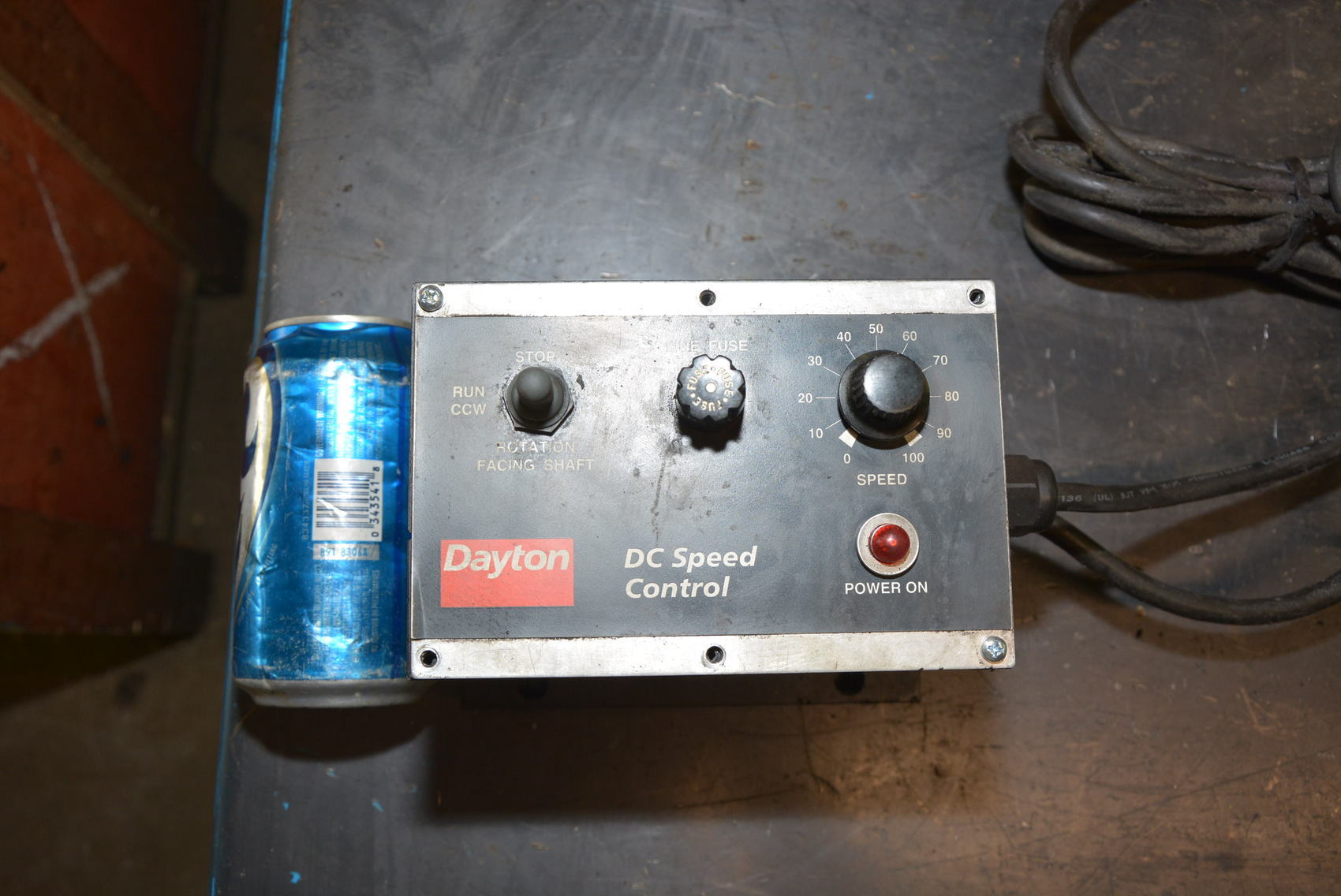 Dayton 48C173 10 Amp Fan Speed Control – 115V AC, Dial Switch, HVAC/R