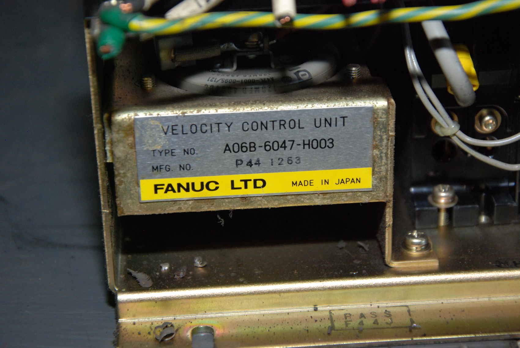 Fanuc A06B-6047-H003 Velocity Control Unit INV=21348 | eBay