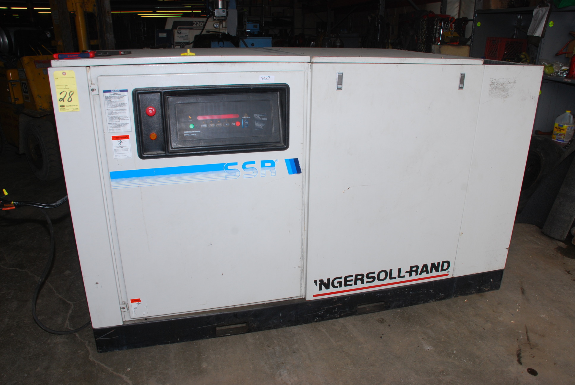 Of Ingersoll Rand Screw Compressor Ssr Ep Hp