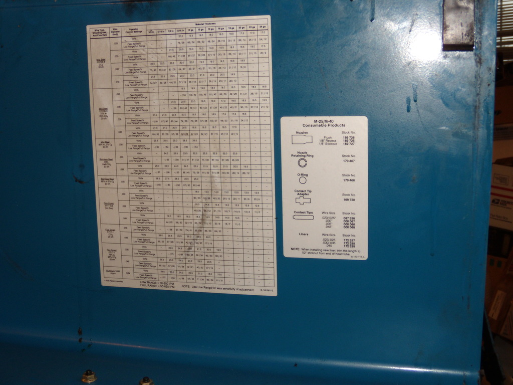 Millermatic2506239.jpg of MILLERMATIC 250 MIG WIRE FEED WELDER