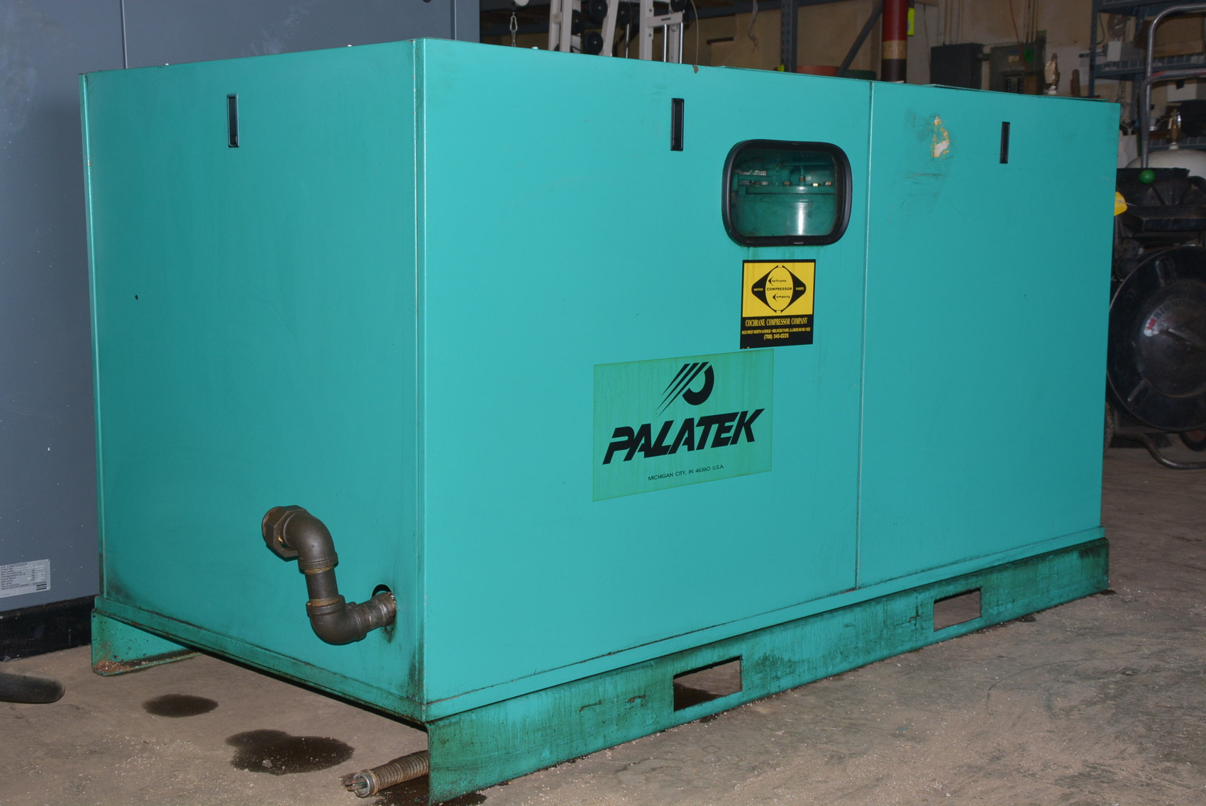 Of Palatek Model Dc Hp Rotary Screw Rotary Screw Air Compressor