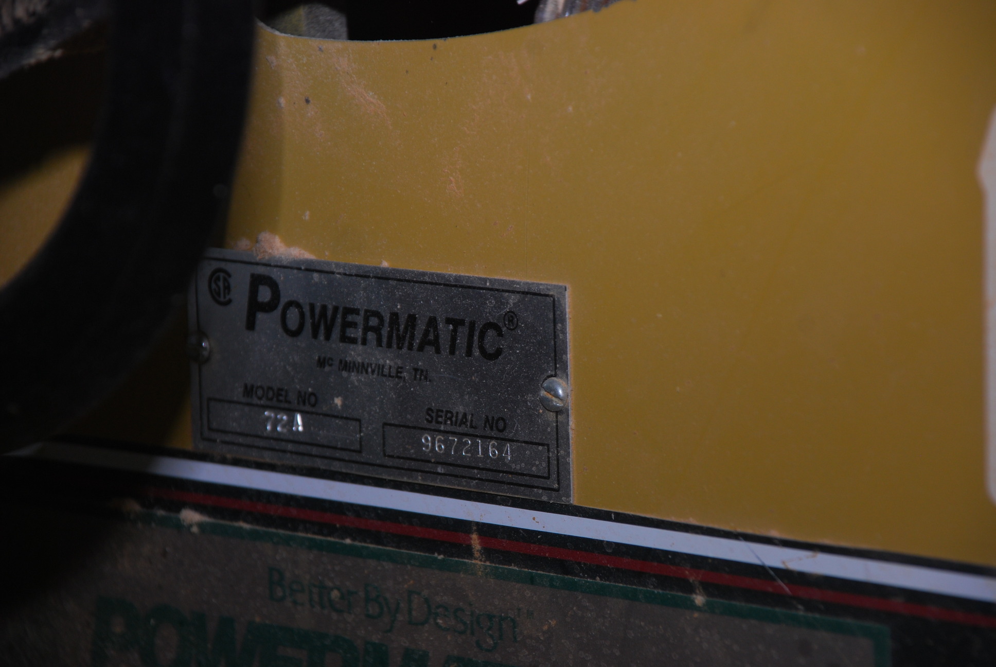 Powermatic 72A Table Saw with Extension, works good INV=2532  