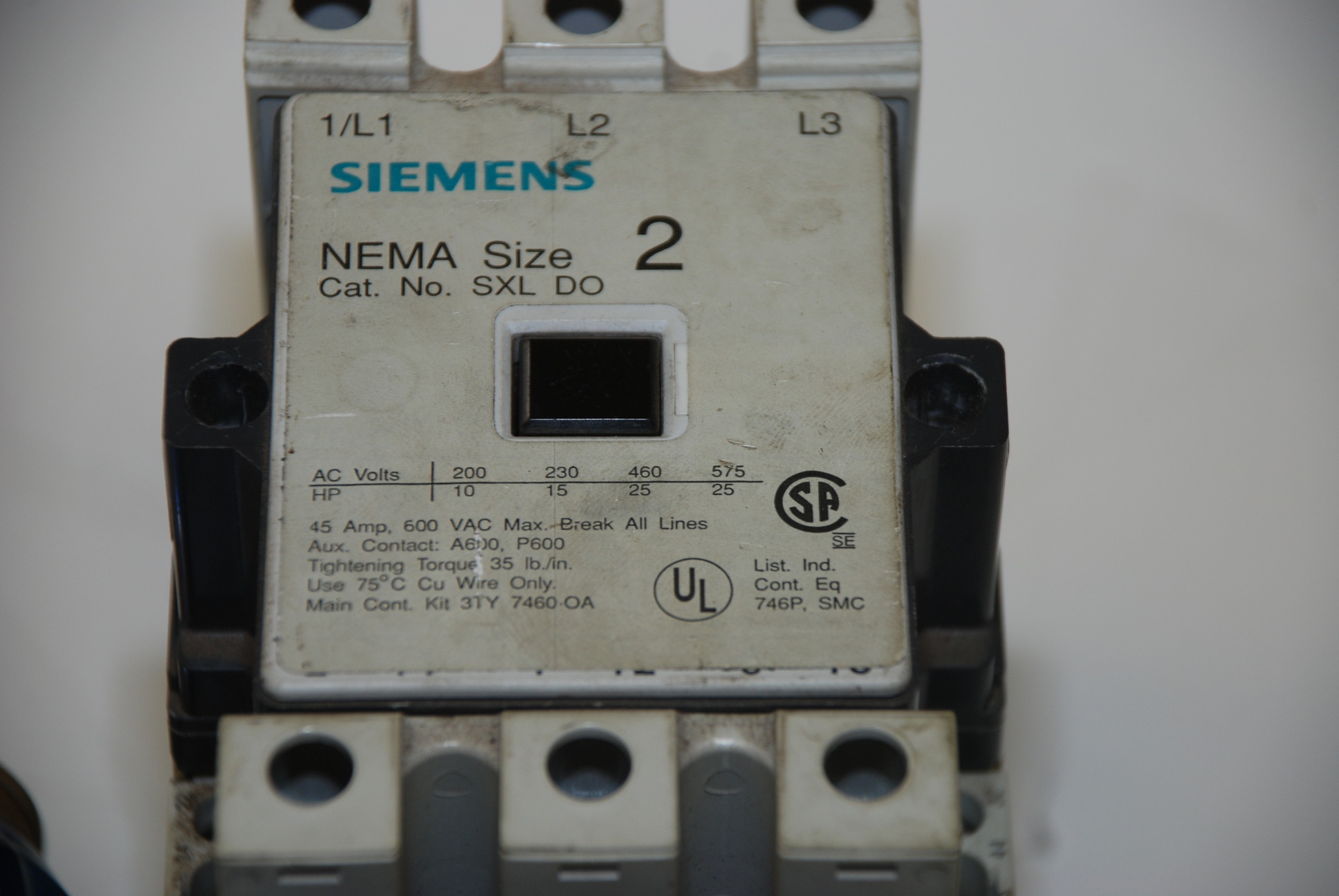 Siemens 14FUF32AA Nema Size 2 Open Starter – 120/240V, New In Box
