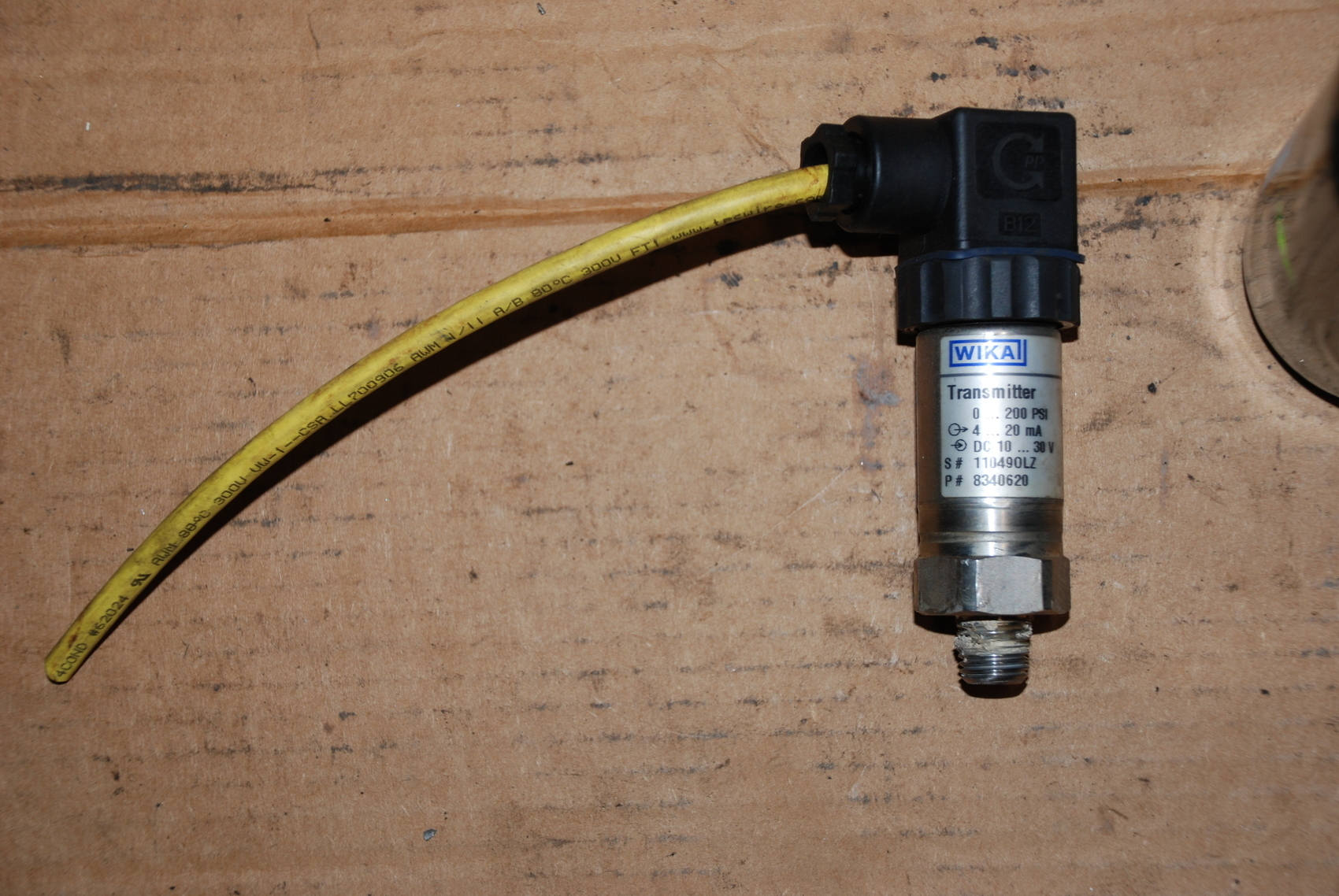 Wika Pressure Transmitter Ma